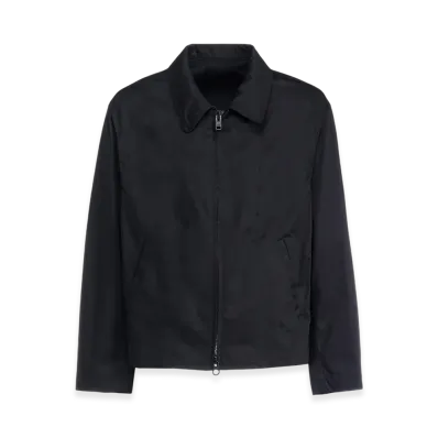 WILDSIDE YOHJI YAMAMOTO T/C Twill Zip Up Blouson "Black"