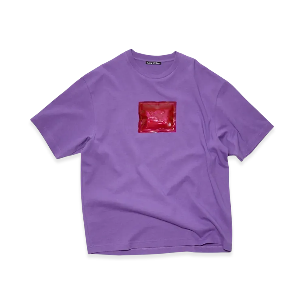 Acne Studios Logo T-Shirt "Iris Purple"