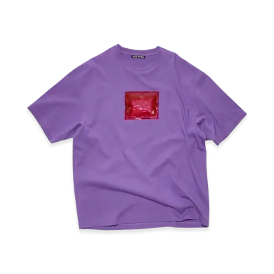 Acne Studios Logo T-Shirt "Iris Purple"