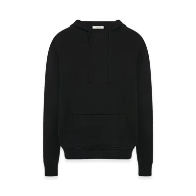 The Row Hosoi Cotton Sweatshirt "Faded Black"