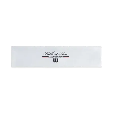 Kith x Wilson W Headband "White"