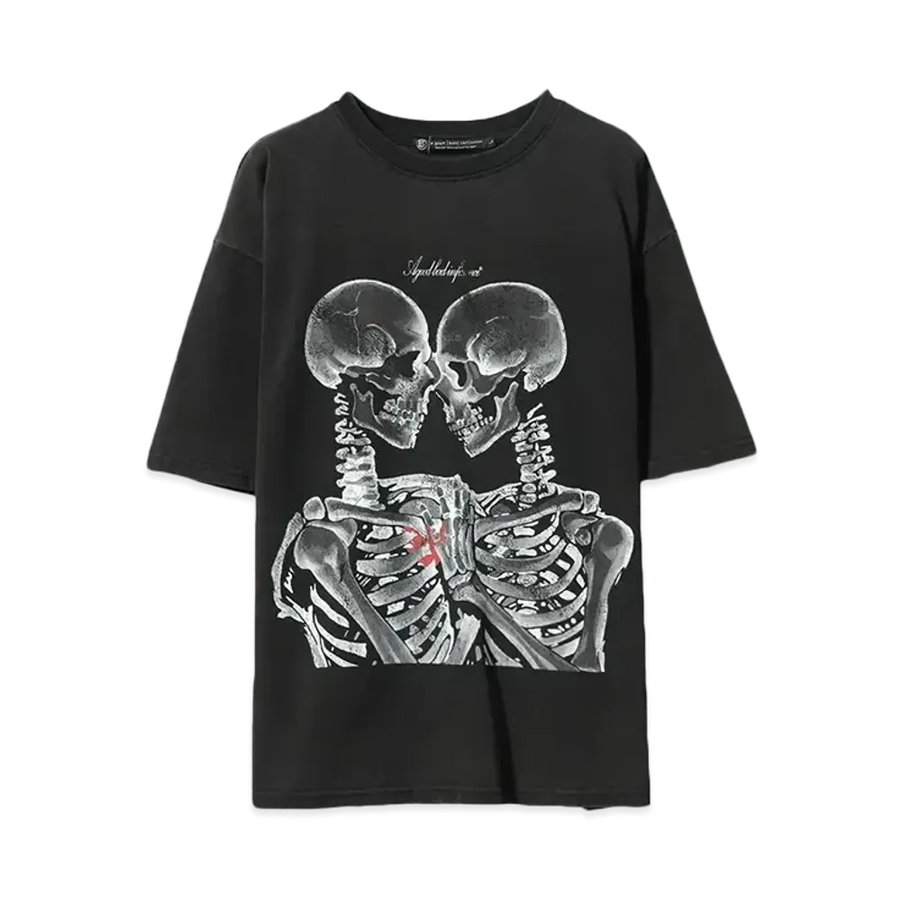 A GOOD BAD INFLUENCE LOVE ETERNALLY T-SHIRT "BLACK"