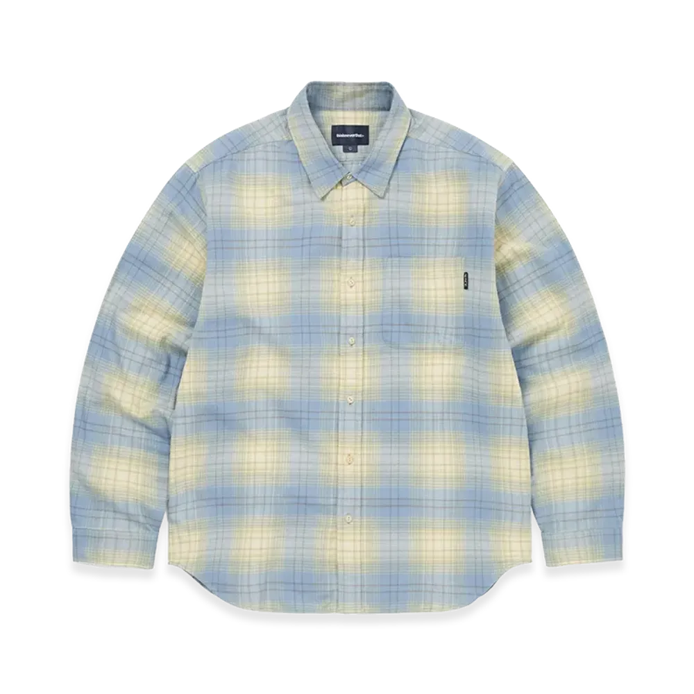 thisisneverthat Flannel Check Shirt "Yellow"
