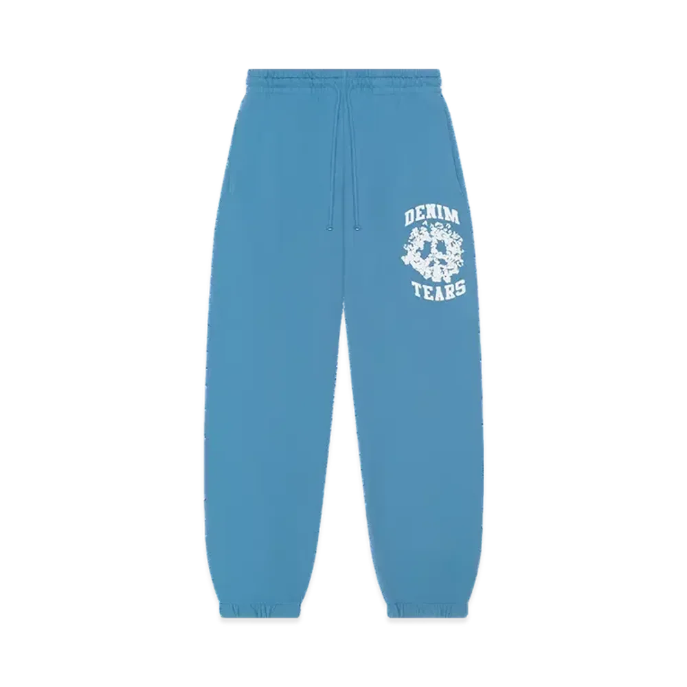 DENIM TEARS Denim University Sweatpants "Light Blue"