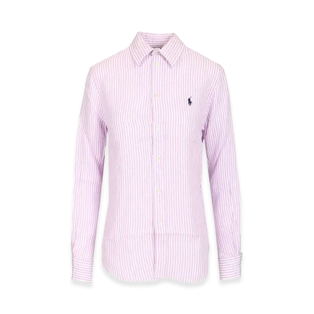 Polo Ralph Lauren Women's Linen Shirt "Pink"