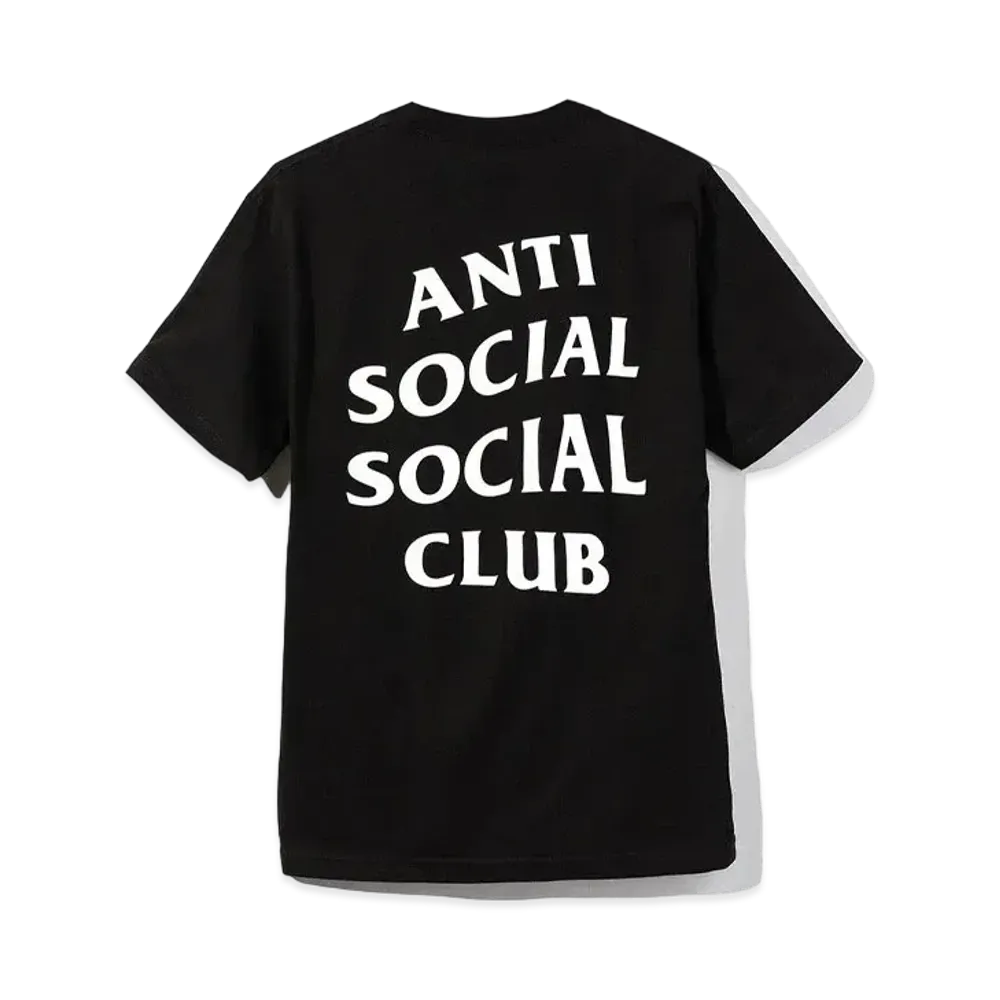 ANTI SOCIAL SOCIAL CLUB Logo Tee 2 "Black"