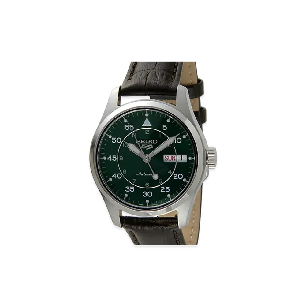 SEIKO Five Automatic Blue Checkered Flag "Green"