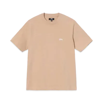Stussy Stock Logo SS Crew "Tan"