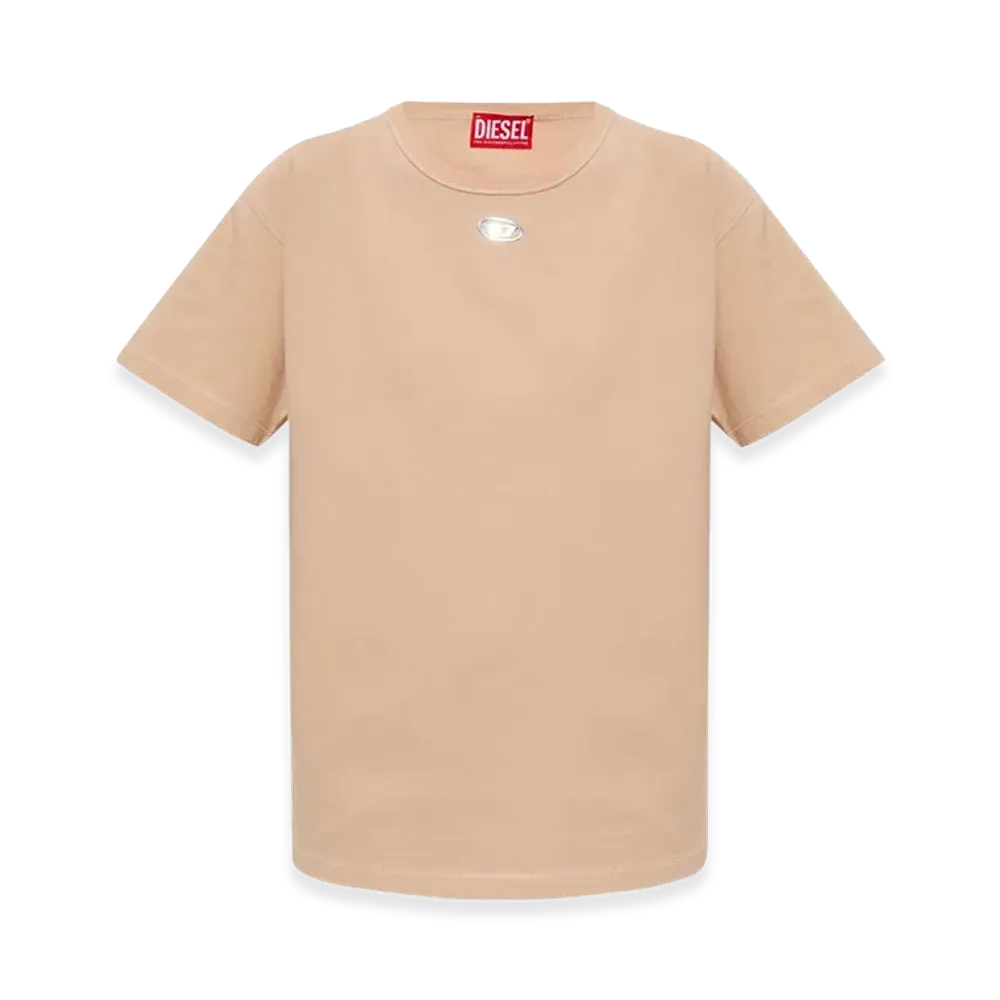Diesel Women's T-Shirts "Beige"