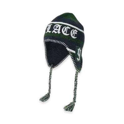 PALACE Union Peruvian Beanie "Navy"