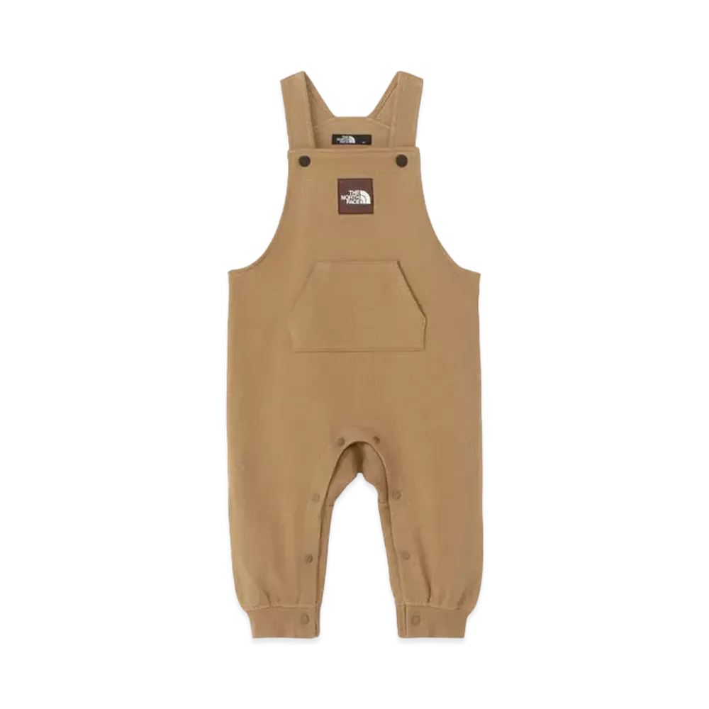 The North Face Sweat Logo Overalls(Kids)"Utility Brown"