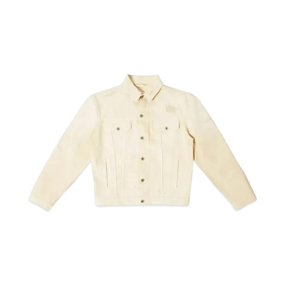 HERON PRESTON Super Distressed Reg Jacket "Ivory"