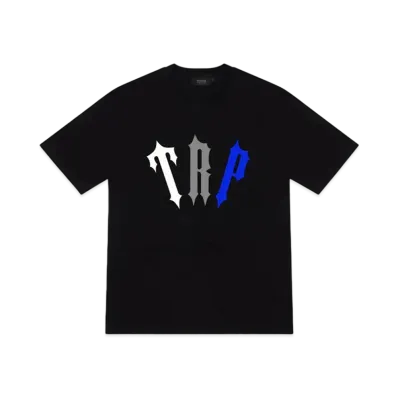 TRAPSTAR TRP Print Shorts Set "Black/Blue/Grey"
