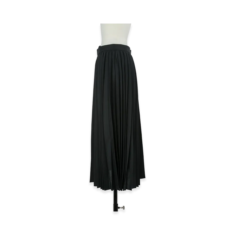 sacai Women's Double-Faced Herringbone x Suiting Skirt 