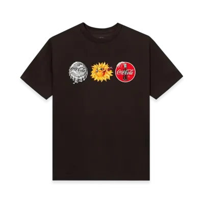 ANTI SOCIAL SOCIAL CLUB x Coca-Cola Drink Tee "Brown"
