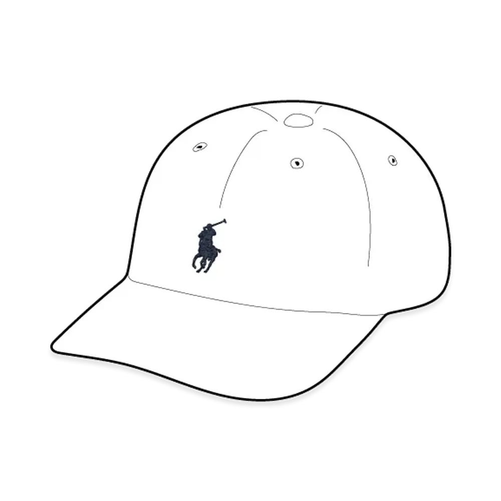 BEAMS x Polo Ralph Lauren Cap "White"