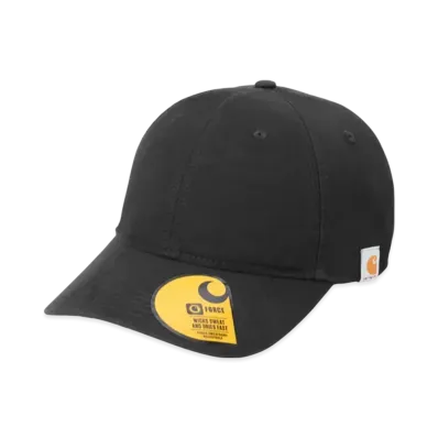 Carhartt Cotton Canvas Cap "Black"