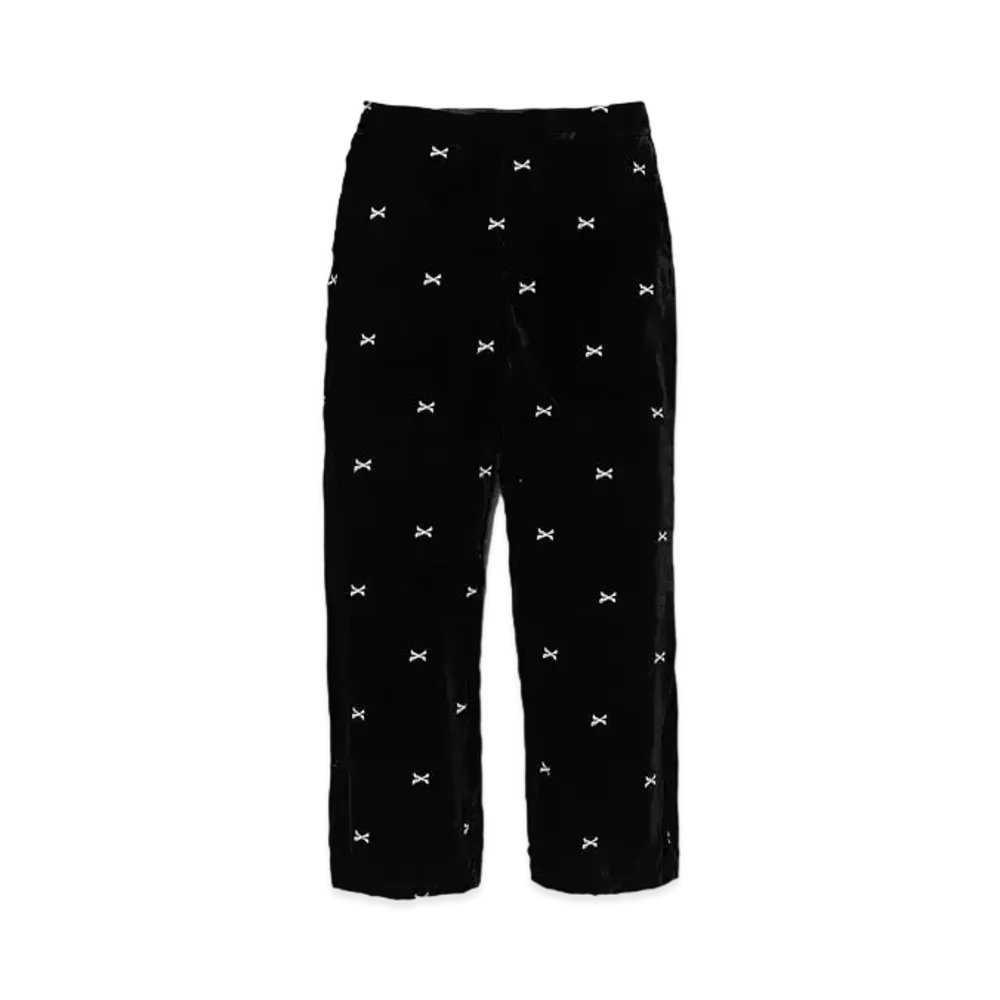 WTAPS SD 20 / Trousers / Poly. Velvet. Textile "Black"