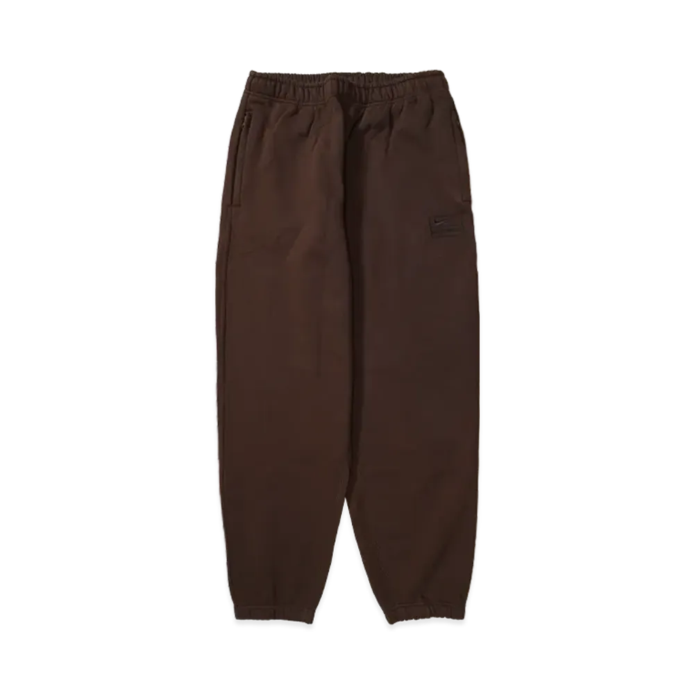 Stussy x Nike Stone Washed Fleece Pant "Dark Cinder" (US Size) FN5235-261