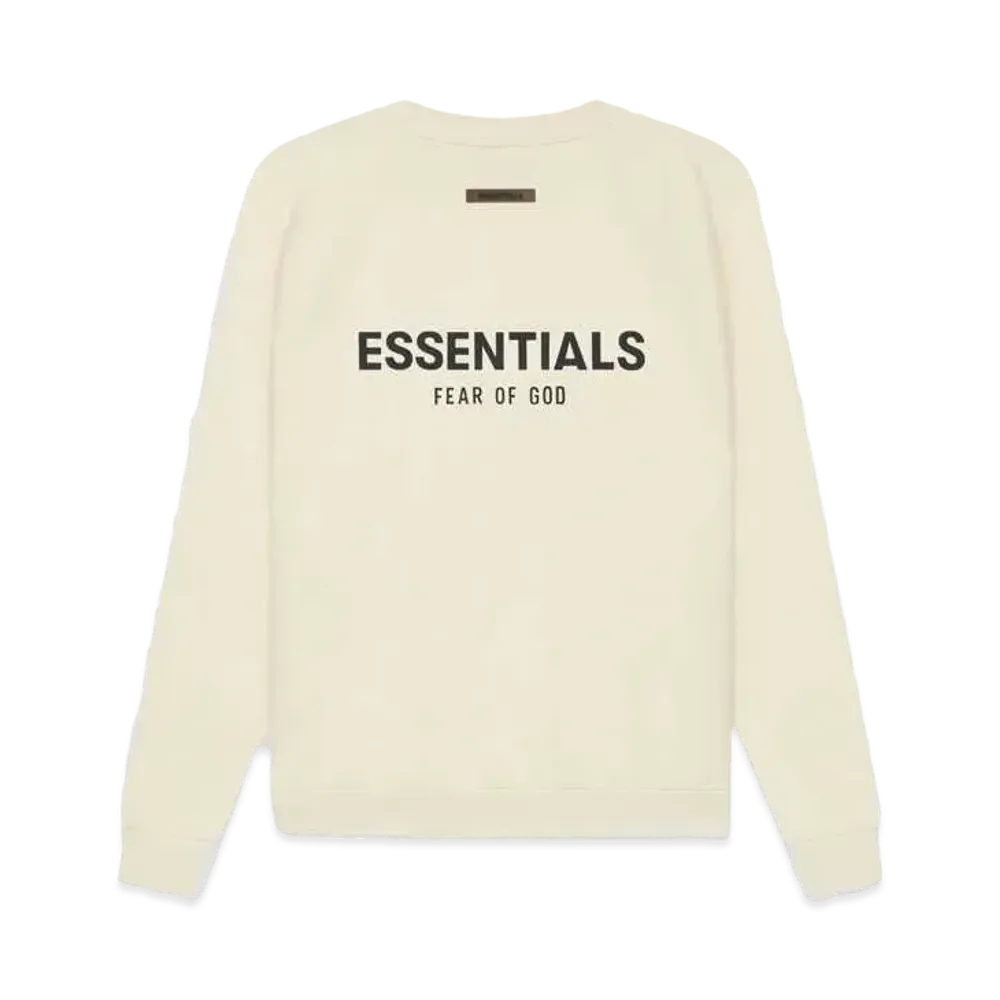 FEAR OF GOD ESSENTIALS Pull-Over Crewneck "Butter cream"