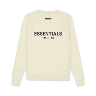 FEAR OF GOD ESSENTIALS Pull-Over Crewneck "Butter cream"