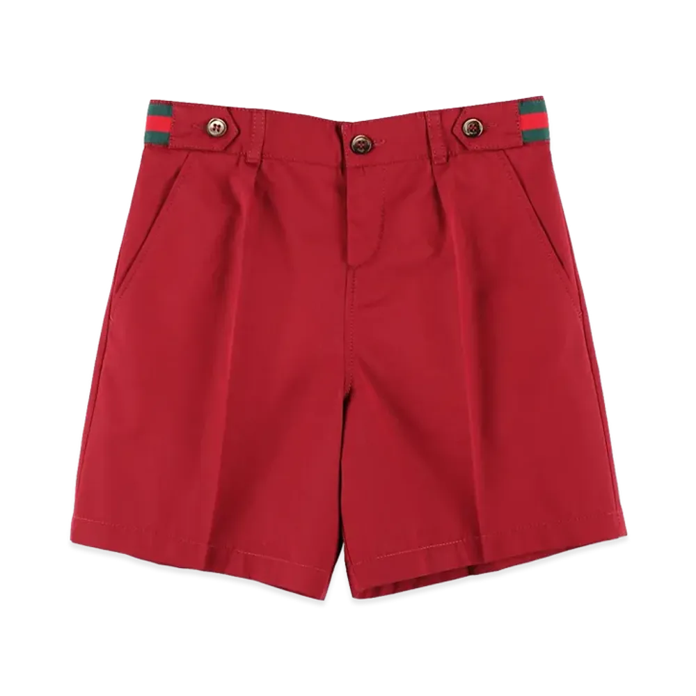 GUCCI Kids Shorts "Red"