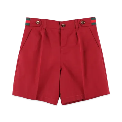 GUCCI Kids Shorts "Red"