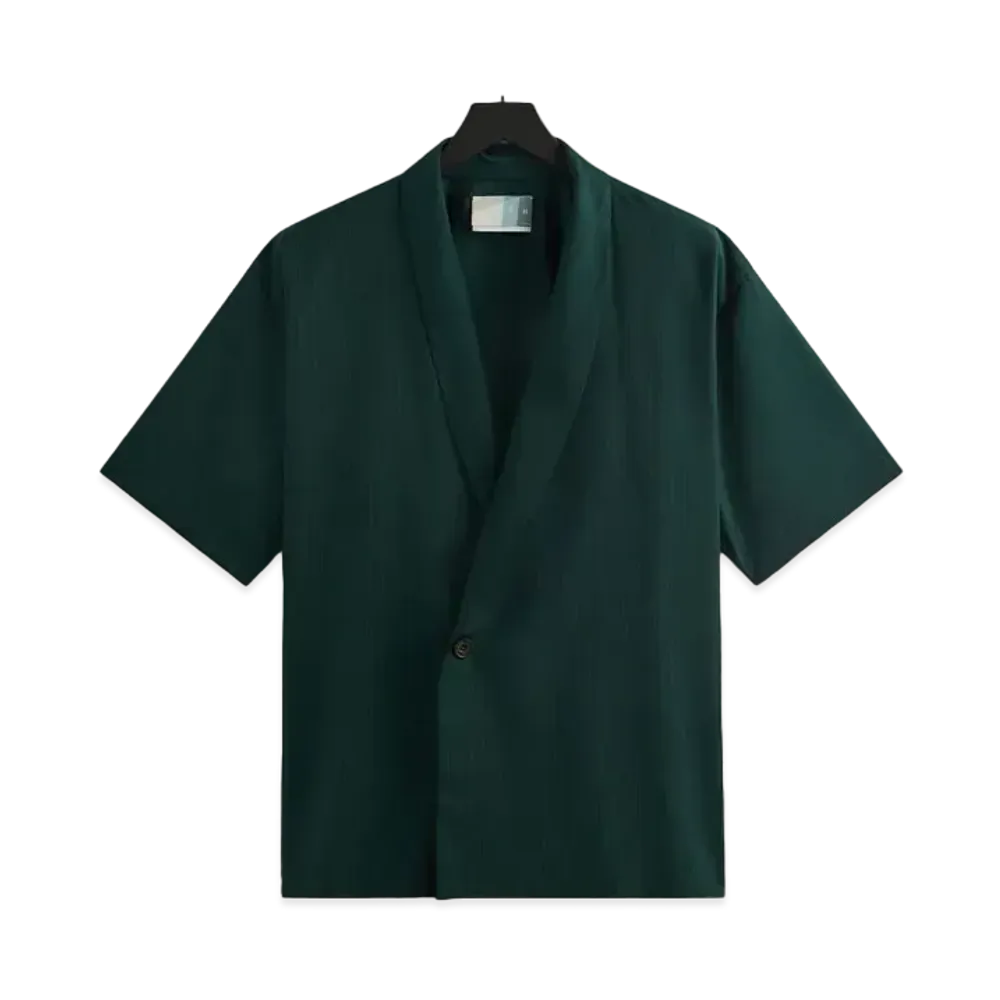Kith Tropical Wool Thompson Crossover Shirt "Stadium"