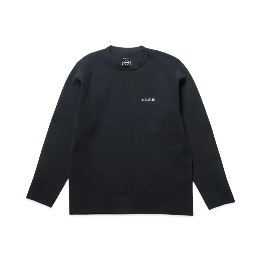 F.C.Real Bristol Tech Knit Crewneck Top "Black"