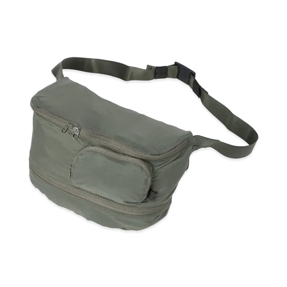 DAIWA PIER39 Tech Pertex Travel Expand Fanny Bag "Sage"