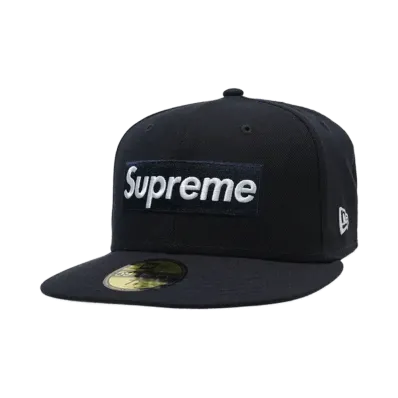 Supreme Championship Box Logo New Era "Navy"