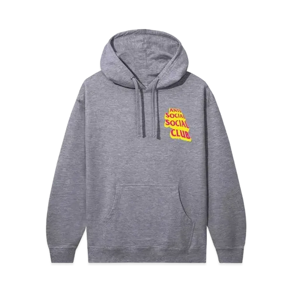 ANTI SOCIAL SOCIAL CLUB Low Heat Hoodie "Gunmetal Heather"