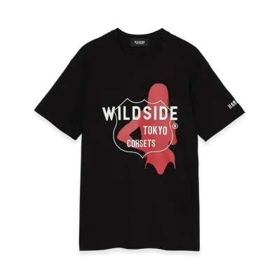 WILDSIDE YOHJI YAMAMOTO Tokyo Corsets T-Shirt "Black"