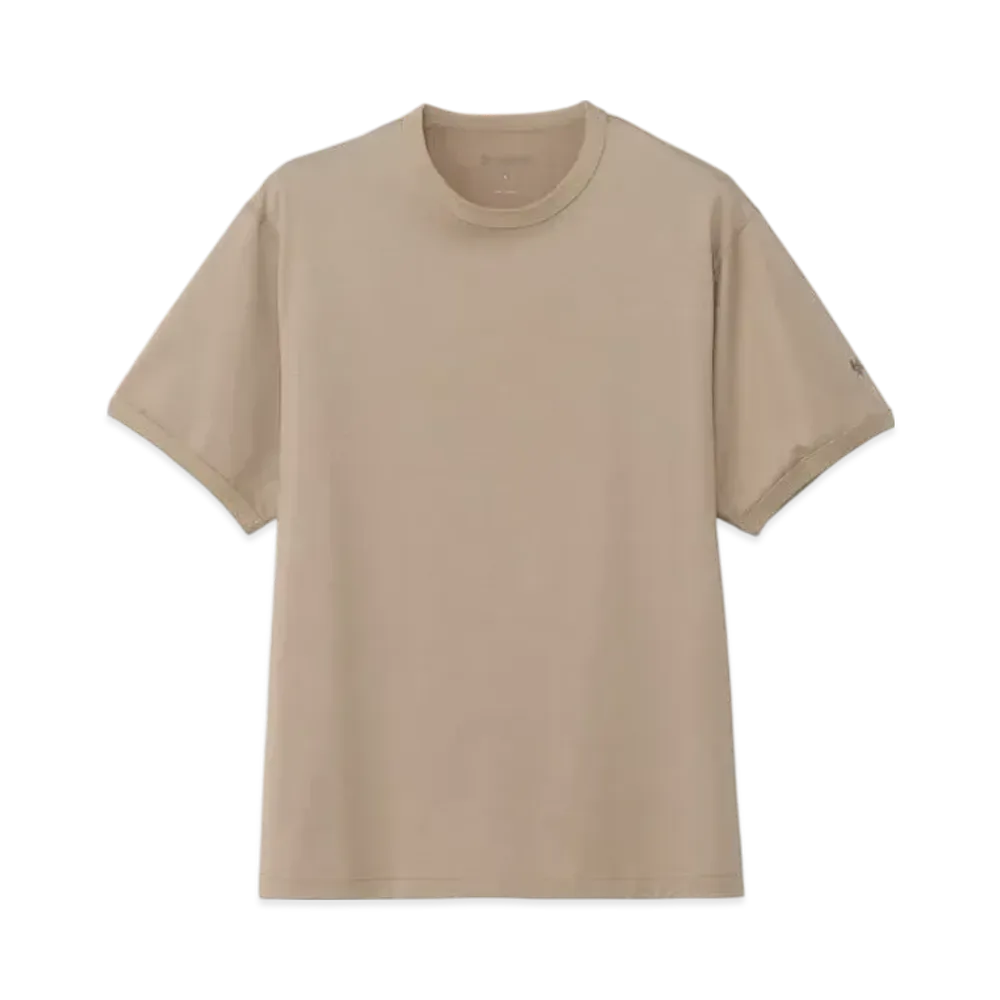 Goldwin Re-Optimum Plating Jersey Basic T-Shirt (C3 Fit/Unisex) "Grayish Sand"
