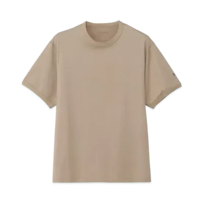 Goldwin Re-Optimum Plating Jersey Basic T-Shirt (C3 Fit/Unisex) "Grayish Sand"