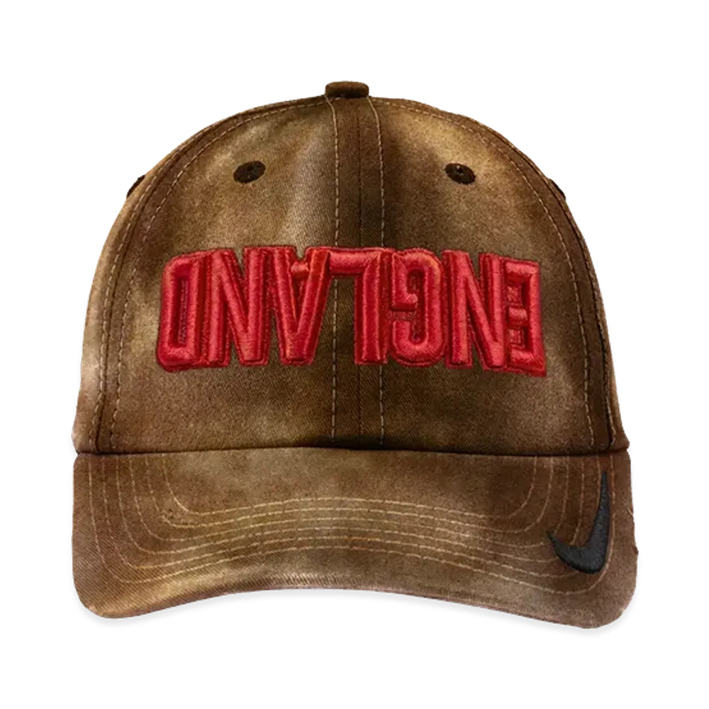 Travis Scott Cactus Jack x Nike England Distressed Total 90 Hat "Brown"