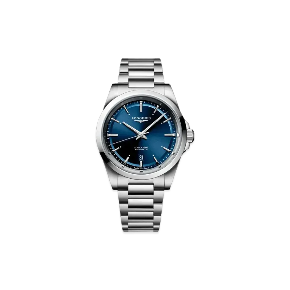 Longines Conquest 41.00mm "Blue Sun Ray/Stainless Steel" L3.830.4.92.6