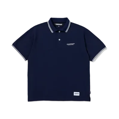 NEIGHBORHOOD Pique Line Poloshirt SS "Navy"
