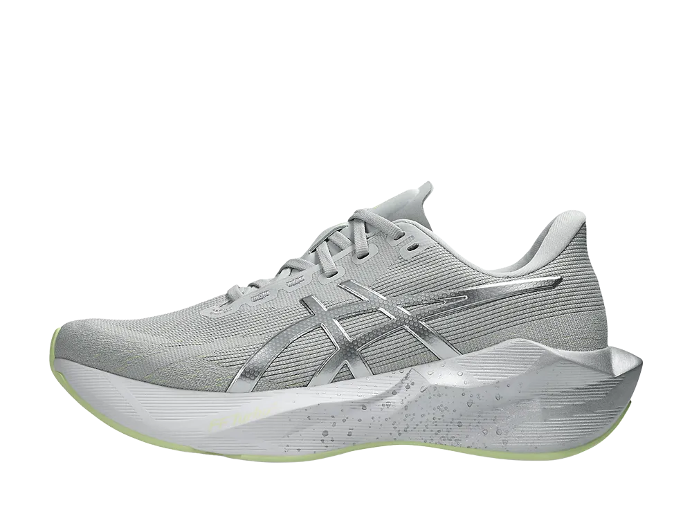 Asics Novablast 6 Platinum "Glow Green"