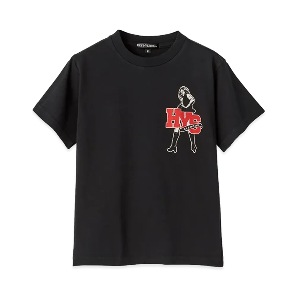 HYSTERIC GLAMOUR Kids Hysteric Service T-Shirt "Black"