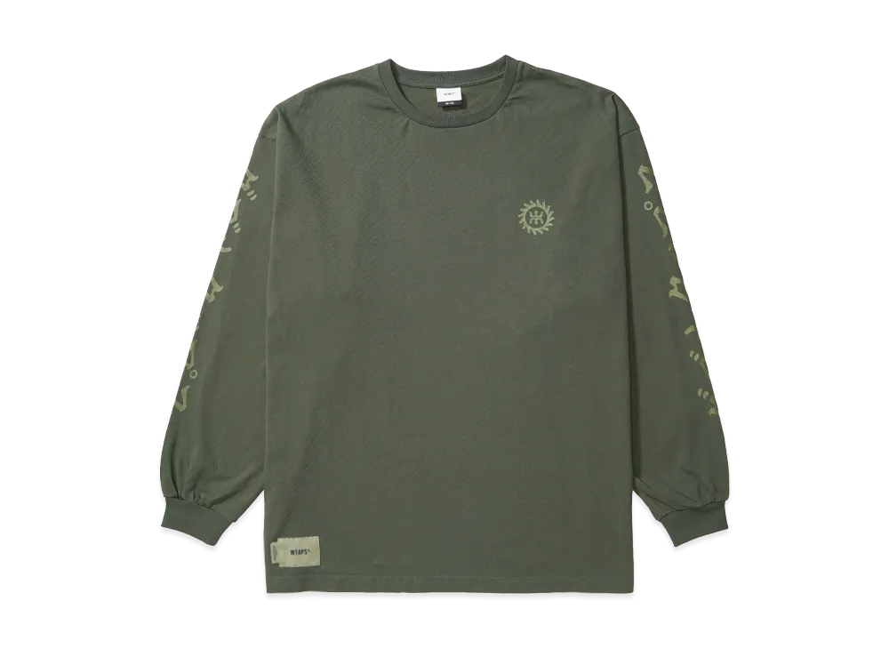 WTAPS Mon / LS / Cotton "Olive Drab"