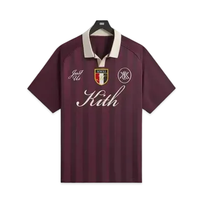 Kith Shadow Stripe Marcel Soccer Jersey "Rave"