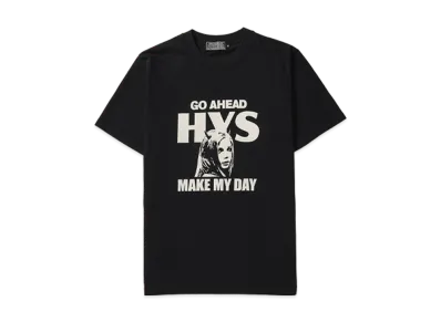 HYSTERIC GLAMOUR Make My Day Tee "Black"