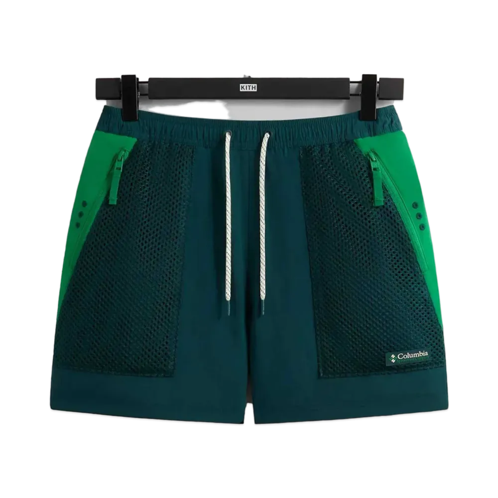 Kith x Columbia Wind Short "Midnight Teal"