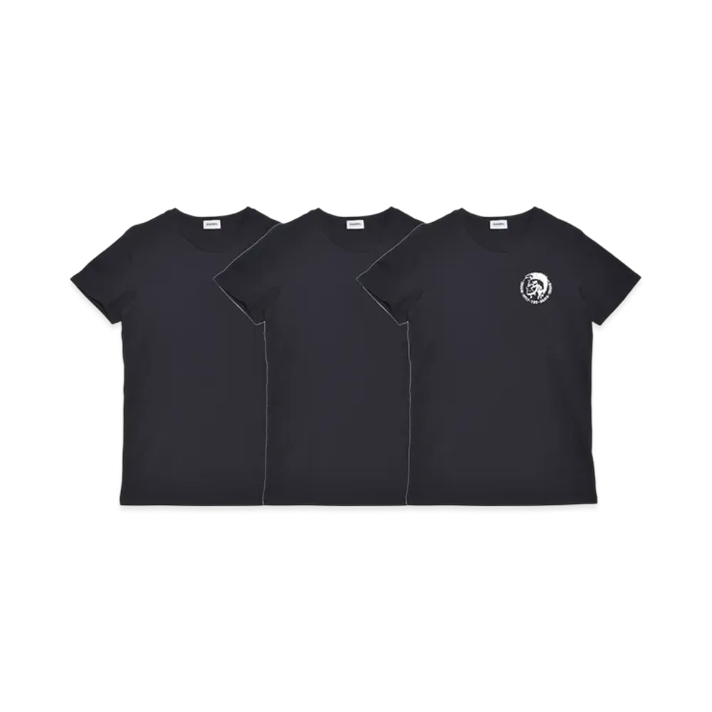 DIESEL Umtee Randall 3-Pack T-Shirt "Black"