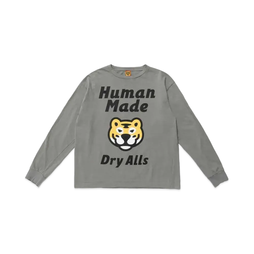 ヒューマン メイド エルエス Tシャツ "グレー"