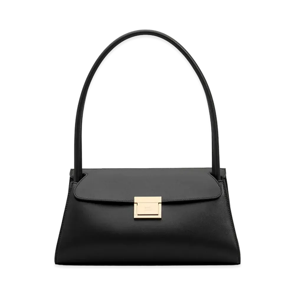 AMI PARIS Cow Leather Small Mimi Bag "Black"
