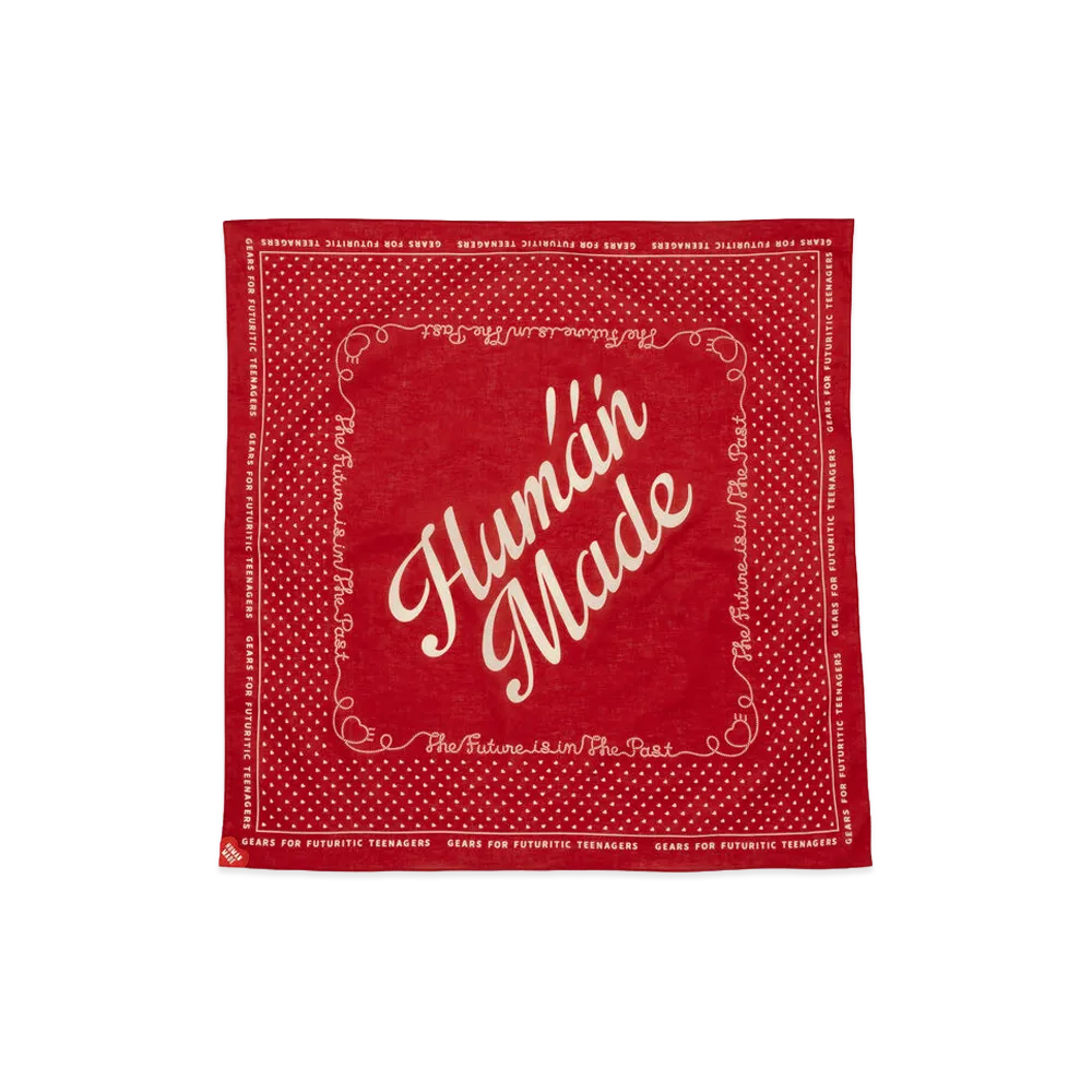 HUMAN MADE Big Bandana "Red"