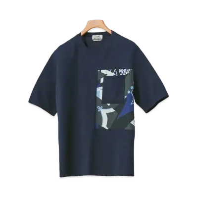 Hermes Zouaves et Dragons T-shirt "Encre"