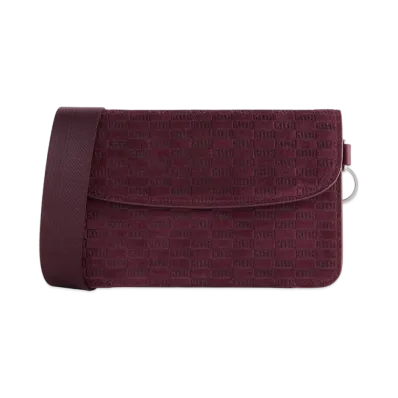 Kith Monogram Suede Envelope K20 Bag "Magma"